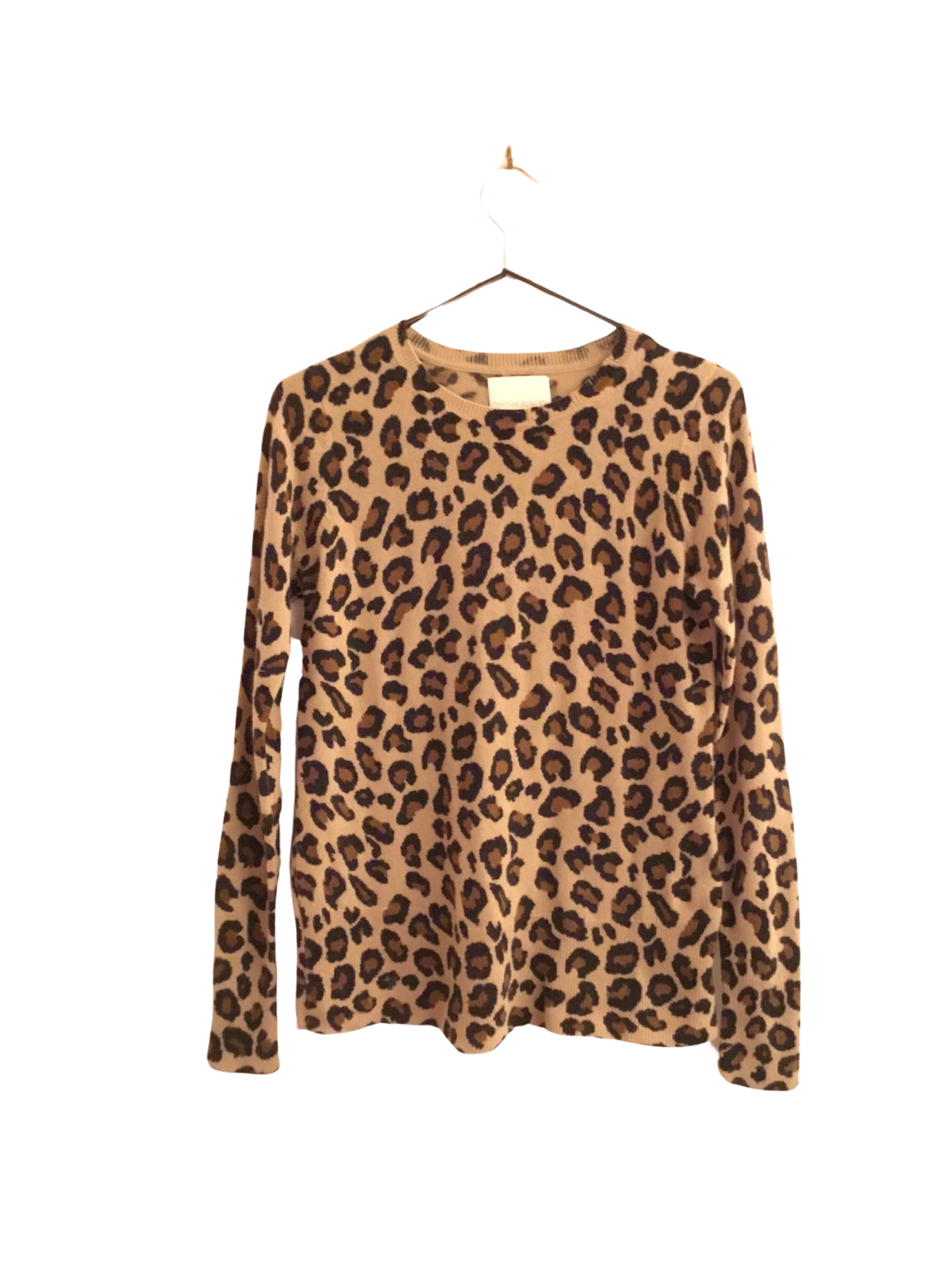 Cynthia Rowley 2 Ply Cashmere Leopard Sweater Size Small House