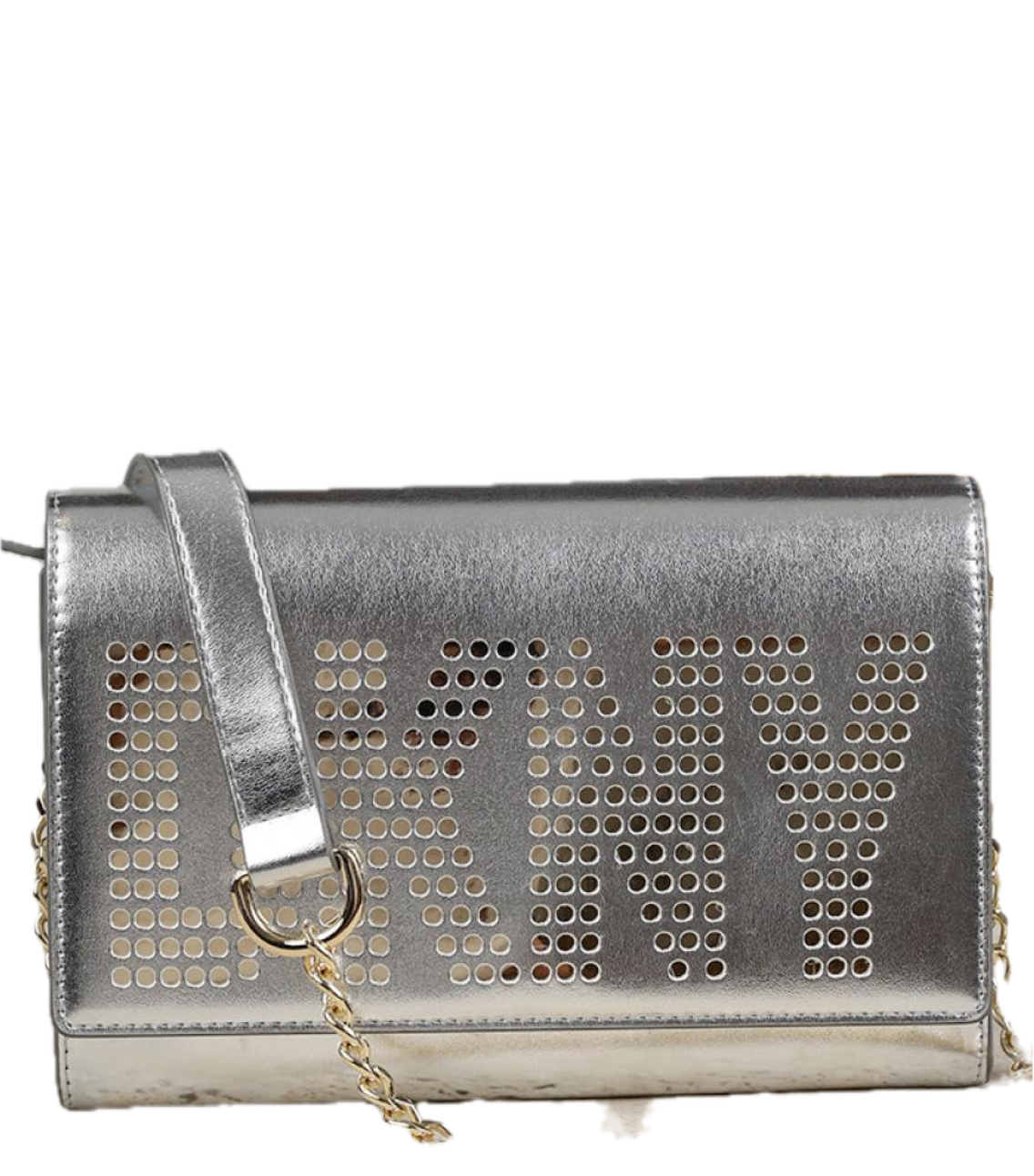 DKNY 2024 Silver Leather Crossbody